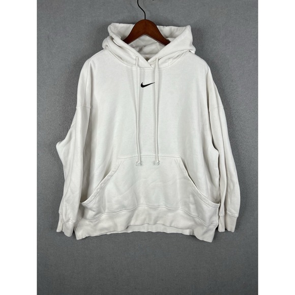 Nike Sportswear Phoenix Fleece Center Swoosh Sweatshirt Hoodie Womens Size XL - Picture 1 of 10